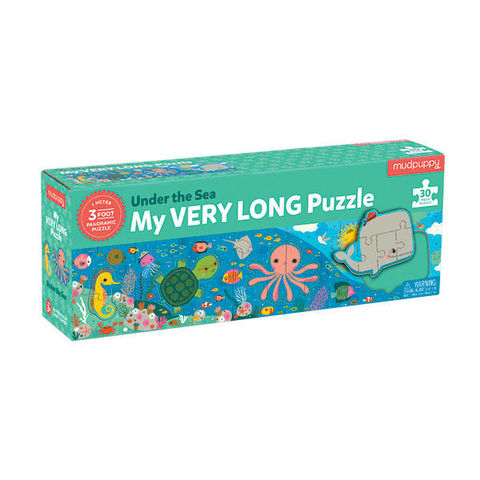 BERTOY - Puzzle per bambini-BERTOY-30 pc Long Puzzle Under The Sea