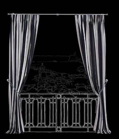 RIDEAUX AND CURTAINS - Tende a clip-RIDEAUX AND CURTAINS-ANTIBES